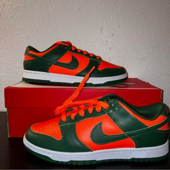 Nike Dunk Low “Hurricane” Size 8 Men Dunk Low Miami Hurricane - Men Size 8 / Women Size 9.5  main image 2